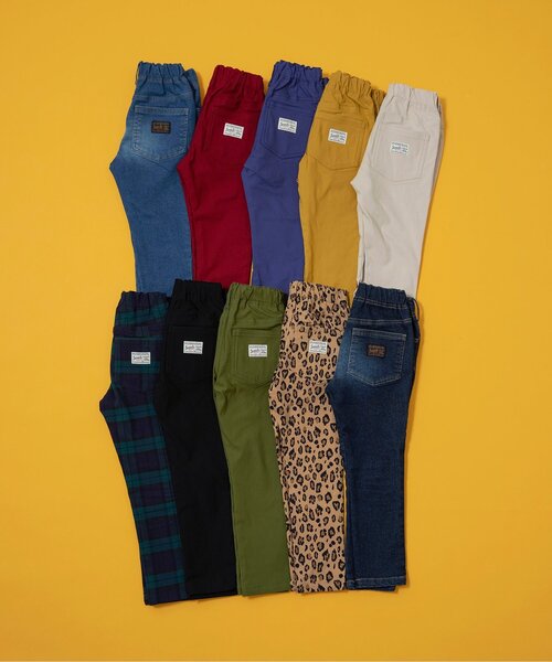 BREEZE(ブリーズ)の「【裏起毛】あったか らくらくスキニーパンツ_ジュニア対応(その他パンツ・キッズ・キナリ/ベージュ/マスタード/ネイビー/パープル/カーキ/ブラック/ブルー/グリーン/レッド・90/130/100/120/140/160/150/110)」の14枚目の写真