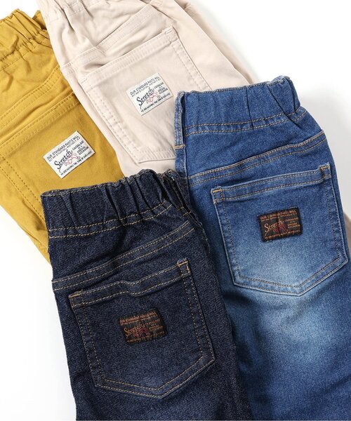 BREEZE(ブリーズ)の「【裏起毛】あったか らくらくスキニーパンツ_ジュニア対応(その他パンツ・キッズ・キナリ/ベージュ/マスタード/ネイビー/パープル/カーキ/ブラック/ブルー/グリーン/レッド・90/130/100/120/140/160/150/110)」の21枚目の写真