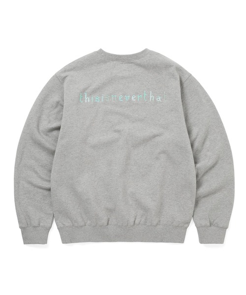 thisisneverthat(ディスイズネバーザット)の「THAT Embroidered Crewneck(スウェット・メンズ・ブラック/ダークグレー/ダークパープル・M/L/XL/S)」の9枚目の写真