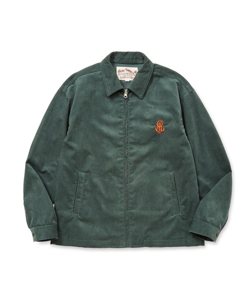 CALEE(キャリー)の「CAL NT LOGO CORDUROY SWINGTOP(ブルゾン・メンズ・グリーン/ブラック・LARGE/MEDIUM/X-LARGE)」の2枚目の写真