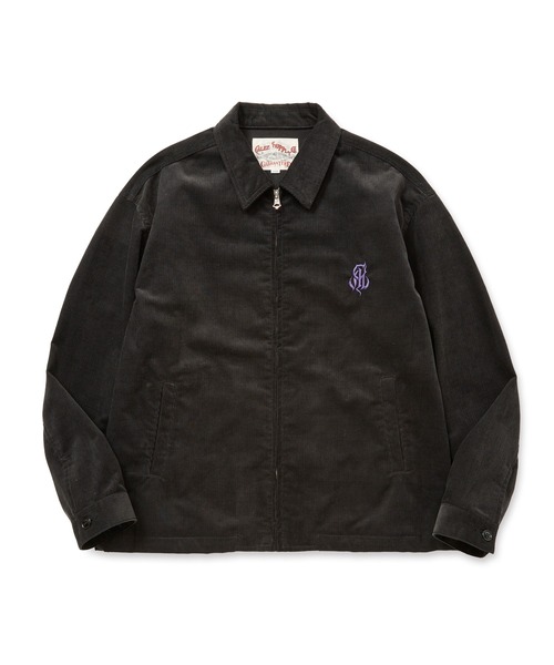 CALEE(キャリー)の「CAL NT LOGO CORDUROY SWINGTOP(ブルゾン・メンズ・グリーン/ブラック・LARGE/MEDIUM/X-LARGE)」の3枚目の写真