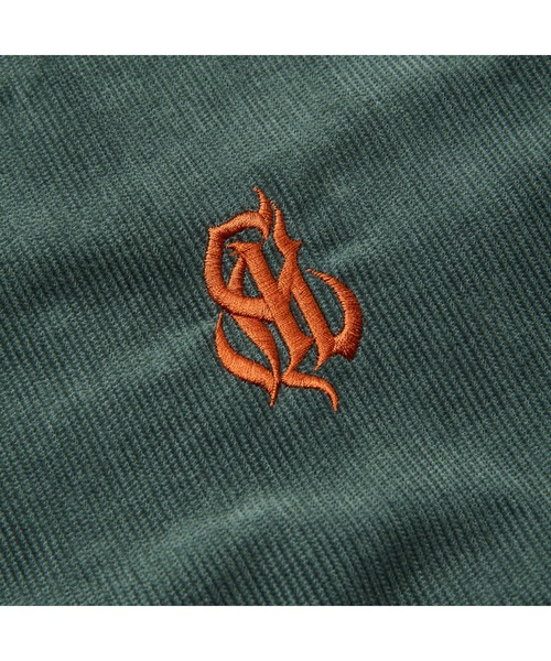 CALEE(キャリー)の「CAL NT LOGO CORDUROY SWINGTOP(ブルゾン・メンズ・グリーン/ブラック・LARGE/MEDIUM/X-LARGE)」の7枚目の写真