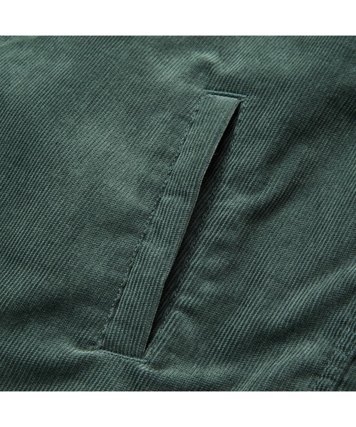 CALEE(キャリー)の「CAL NT LOGO CORDUROY SWINGTOP(ブルゾン・メンズ・グリーン/ブラック・LARGE/MEDIUM/X-LARGE)」の8枚目の写真