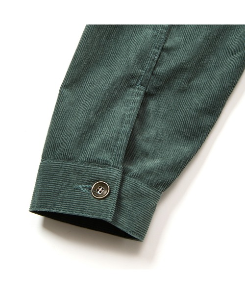 CALEE(キャリー)の「CAL NT LOGO CORDUROY SWINGTOP(ブルゾン・メンズ・グリーン/ブラック・LARGE/MEDIUM/X-LARGE)」の9枚目の写真