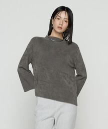 Gabardine K.T（ギャバジンケーティー）の「ストレッチモール マシュマロニットミラノリブセーター（ニット/セーター・レディース）」