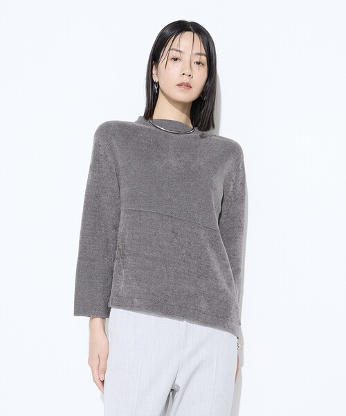 セール】ストレッチモール マシュマロニットミラノリブセーター