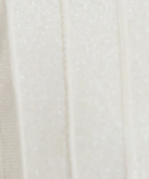 TRUDEA（トルディア）の「地柄ストライプラメニット（ニット/セーター・レディース・グレイッシュブルー/ベージュ/ホワイト/ライトグレー・MEDIUM）」の21枚目の写真