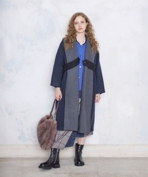 バイカラー」に該当するチェスターコートファッション通販 - ZOZOTOWN