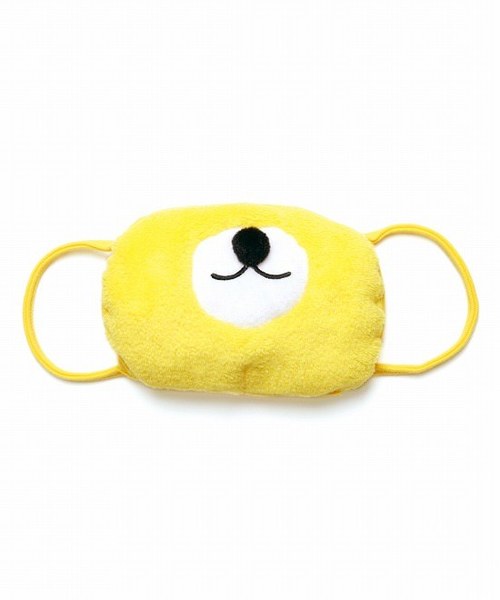 gonoturn（ゴノタン）の「gonoturn / ごのたん アニマルシリーズ マスク キイロクマ（マスク・レディース・イエロー・FREE）」の3枚目の写真