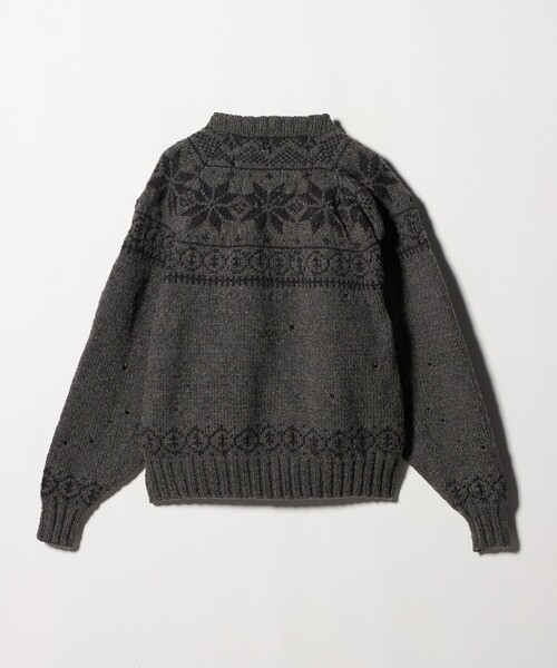 UNITED ARROWS & SONS（ユナイテッドアローズアンドサンズ）の「＜pillings for UNITED ARROWS & SONS＞ nordic sweater/ニット（ニット/セーター・メンズ・グレー系・FREE）」の12枚目の写真