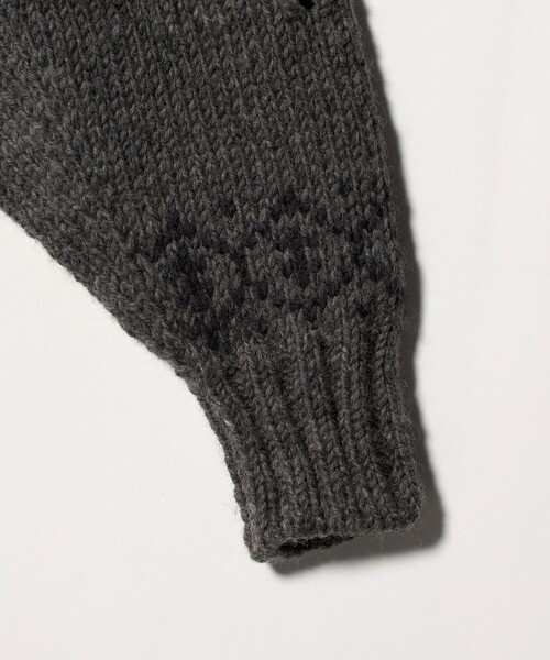 UNITED ARROWS & SONS（ユナイテッドアローズアンドサンズ）の「＜pillings for UNITED ARROWS & SONS＞ nordic sweater/ニット（ニット/セーター・メンズ・グレー系・FREE）」の14枚目の写真