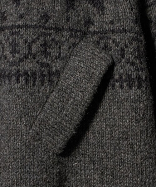 UNITED ARROWS & SONS（ユナイテッドアローズアンドサンズ）の「＜pillings for UNITED ARROWS & SONS＞ nordic sweater/ニット（ニット/セーター・メンズ・グレー系・FREE）」の16枚目の写真