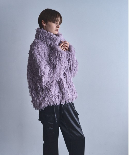 ミュエルシックMuelChicyukino×ellieFluffyfurcoat セール】Foster fur coat フォスターファーコート（その他アウター