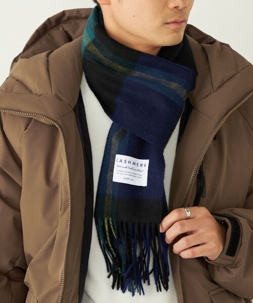 SHIPS Colors:カシミヤ ミックス ウール マフラー 2（マフラー