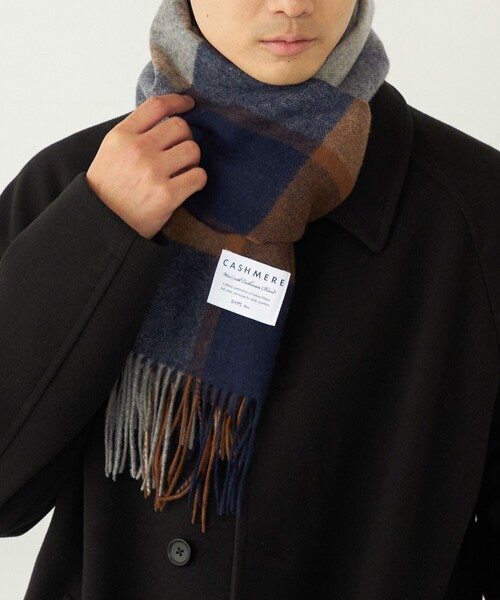 SHIPS Colors:カシミヤ ミックス ウール マフラー 2（マフラー
