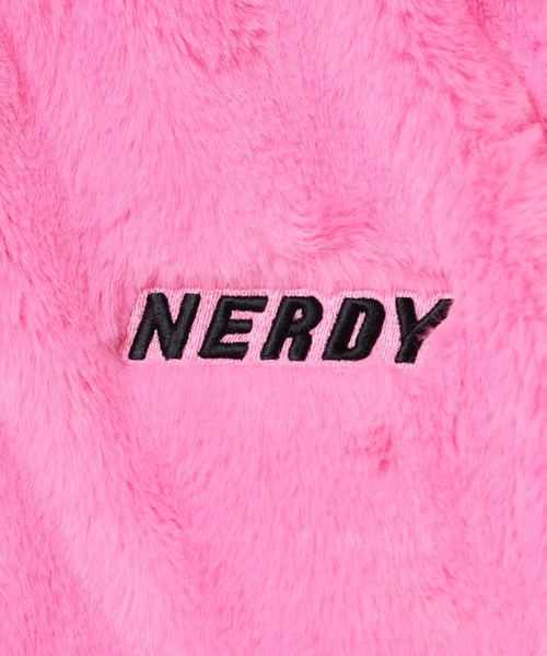 NERDY（ノルディ）の「ミューリーエコファージャケット（ブルゾン・レディース・クリーム/ピンク・M/L/S）」の6枚目の写真