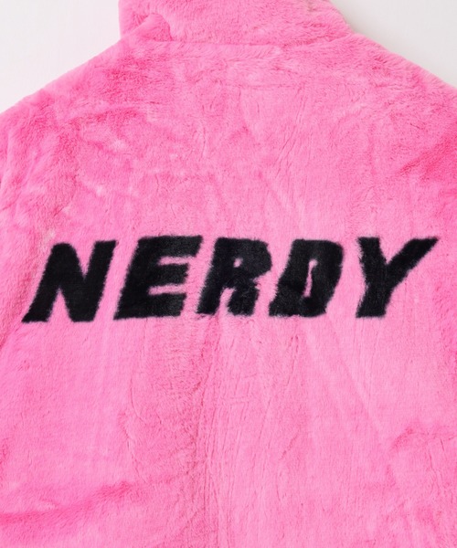 NERDY（ノルディ）の「ミューリーエコファージャケット（ブルゾン・レディース・クリーム/ピンク・M/L/S）」の13枚目の写真