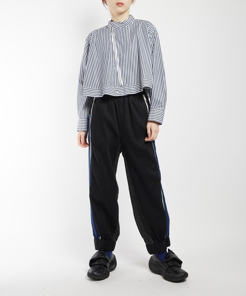 gomme（ゴム）の「ジップブラウス（シャツ/ブラウス・レディース・ネイビー/ブラック/ブルー・MEDIUM）」の15枚目の写真