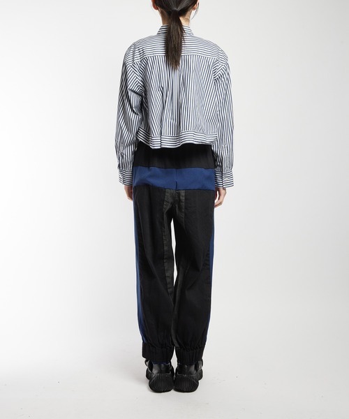 gomme（ゴム）の「ジップブラウス（シャツ/ブラウス・レディース・ネイビー/ブラック/ブルー・MEDIUM）」の16枚目の写真