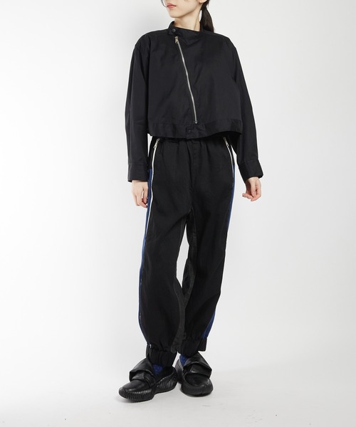 gomme（ゴム）の「ジップブラウス（シャツ/ブラウス・レディース・ネイビー/ブラック/ブルー・MEDIUM）」の18枚目の写真