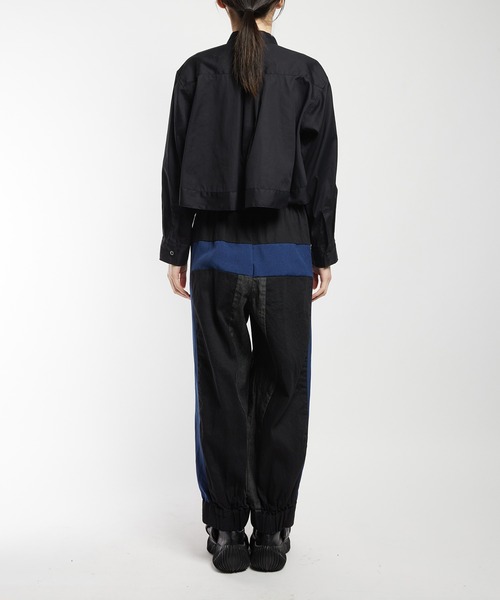 gomme（ゴム）の「ジップブラウス（シャツ/ブラウス・レディース・ネイビー/ブラック/ブルー・MEDIUM）」の19枚目の写真