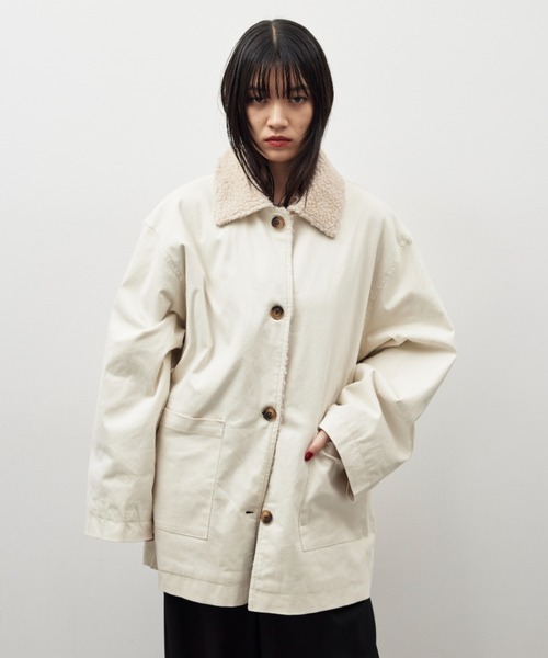 ボアライナーカバーオールジャケット(カバーオール)|HANNE(アン ボアライナーカバーオールジャケット(カバーオール)|HANNE(アン