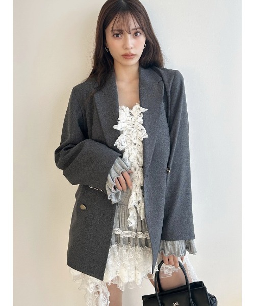 セール】ティアードフリルカットソープルオーバー（Tシャツ/カットソー