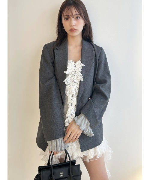 セール】ティアードフリルカットソープルオーバー（Tシャツ/カットソー