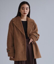 OPAQUE.CLIP | 【es】《Mapel／マペル》シャギーミドルコート(チェスターコート)