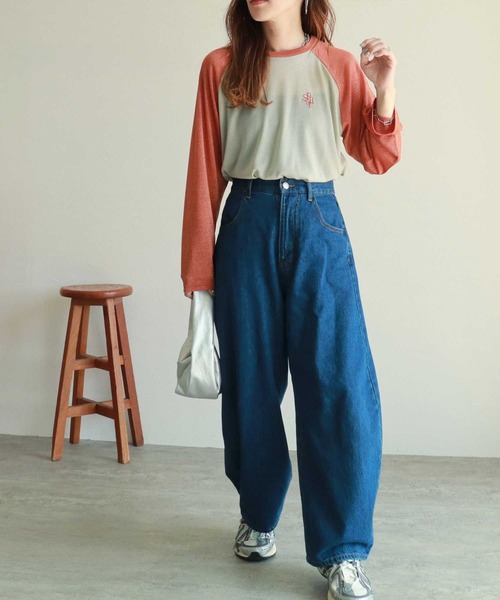 zena(ジェナ)の「ラメシアーラグランカットソー(Tシャツ/カットソー・レディース・ベージュ系その他/ホワイト系その他・FREE)」の9枚目の写真