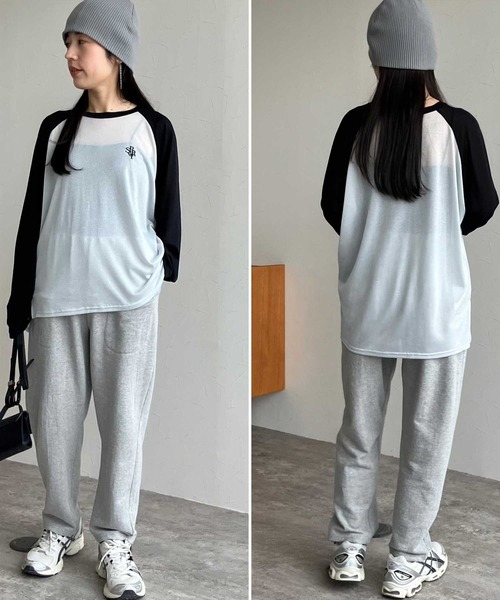 zena(ジェナ)の「ラメシアーラグランカットソー(Tシャツ/カットソー・レディース・ベージュ系その他/ホワイト系その他・FREE)」の5枚目の写真