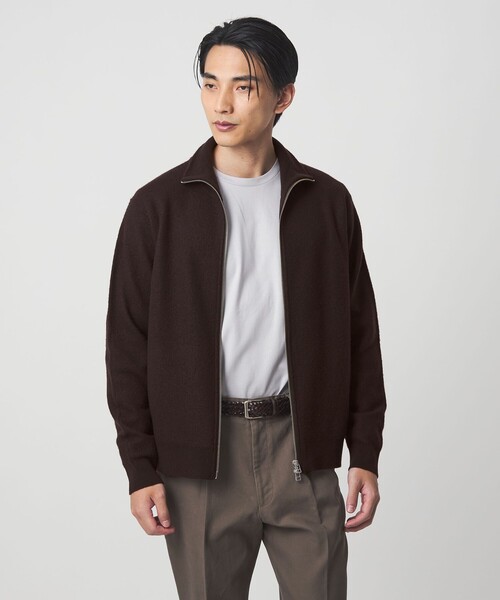 セール】ミルドウール ジップ カーディガン（カーディガン/ボレロ