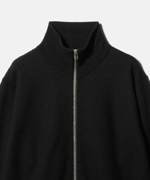 green label relaxing（グリーンレーベルリラクシング）の「ミルドウール ジップ カーディガン（カーディガン/ボレロ・メンズ・ブラック/ダークブラウン・XL/S/M/L）」の5枚目の写真