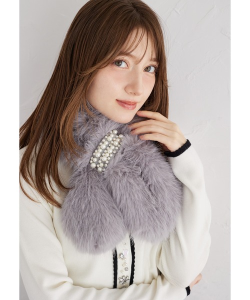 期間限定価格✧トッコ フォックスファー ティペット tocco closet（トッコ クローゼット）の「フォックスファーティペット