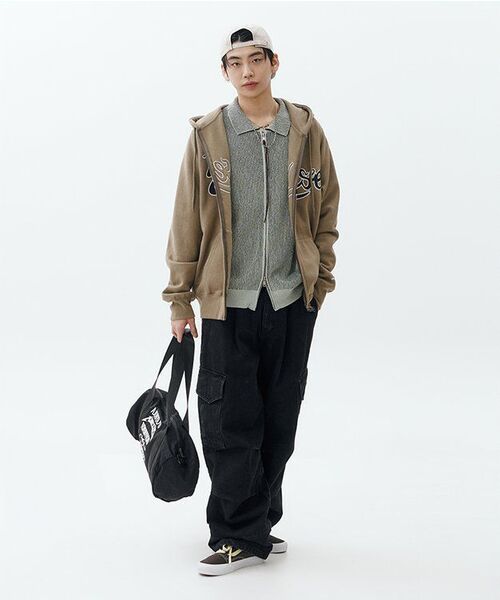 BER DE NOIR(ベールドノワール)の「パラシュートデニムカーゴパンツ(ブラック)(デニムパンツ・メンズ・その他・MEDIUM/LARGE)」の4枚目の写真