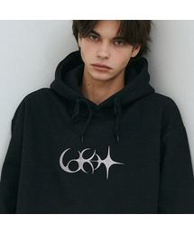 GAKKAI UNIONS（ガッカイユニオンズ）の「ラウンダリースター フードパーカー ブラック（パーカー）」