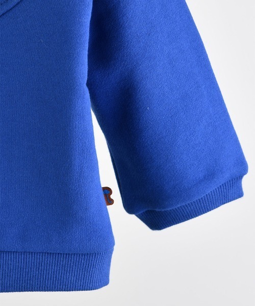 moimoln（モイモルン）の「キャット裏毛長袖トップス（スウェット・キッズ・クリーム/ブルー・90cm/100cm/110cm/120cm）」の13枚目の写真