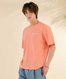 共用レタリンググラフィック半袖Tシャツ-DBRU5827D0P