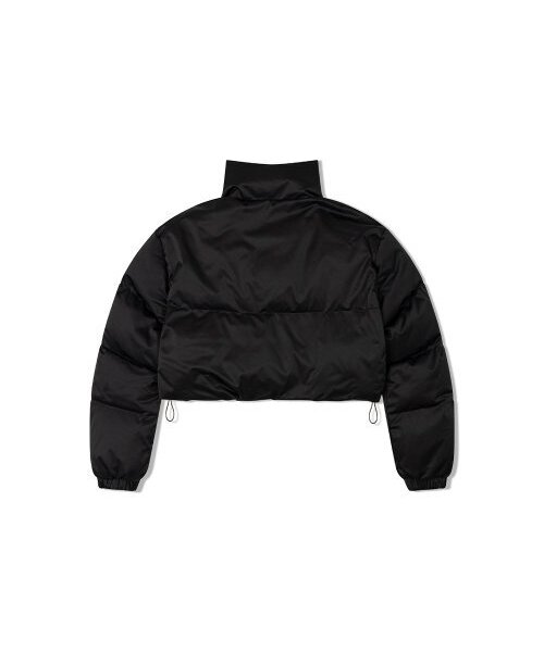 MOAA（モア）の「ハイネックショートプファーパディング (ブラック)（ダウンジャケット/コート・レディース・その他・SMALL/MEDIUM/LARGE）」の3枚目の写真