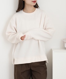 OMNES | ラインキルトプルオーバー長袖(スウェット)