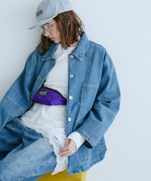 Auntie Rosa Holiday | オーバーサイズデニムカバーオール(デニムジャケット)