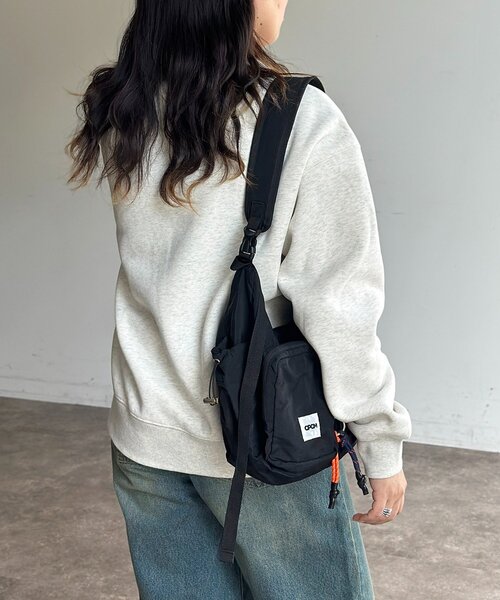 CPCM(シーピーシーエム)の「裏起毛お花アップリケスウェット(Tシャツ/カットソー・レディース・チャコールグレー/ネイビー/ホワイト系その他・FREE)」の10枚目の写真