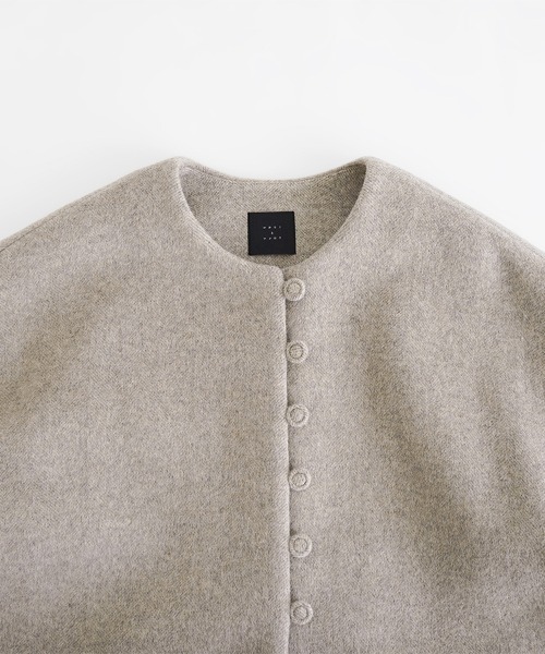 オオカミと新しい朝と灯りと“がいとう”（ノーカラーコート）｜オオカミ