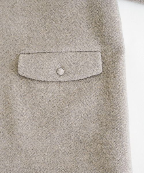 オオカミと新しい朝と灯りと“がいとう”（ノーカラーコート）｜オオカミ