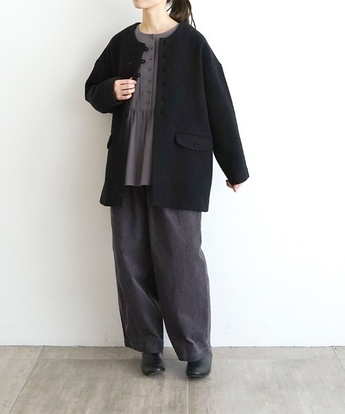 オオカミと新しい朝と灯りと“がいとう”（ノーカラーコート）｜オオカミ