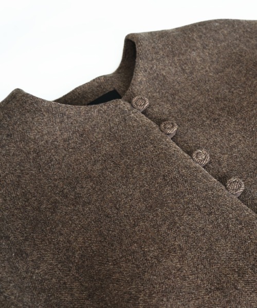 オオカミと新しい朝と灯りと“がいとう”（ノーカラーコート）｜オオカミ