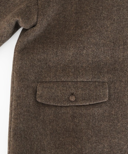 tandey オオカミとフクロウ オオカミと新しい朝と灯りと“がいとう” コート オオカミと新しい朝と灯りと“がいとう”（ノーカラーコート）｜オオカミ