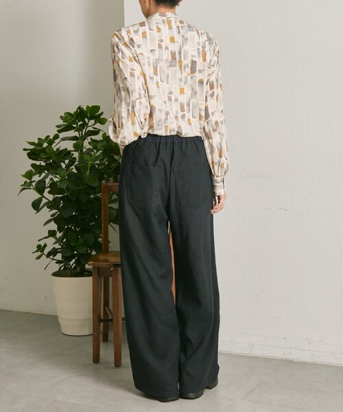 ear PAPILLONNER(イアパピヨネ)の「前後切替パンツ【SUM1 STYLE】(その他パンツ・レディース・ネイビー・FREE)」の14枚目の写真