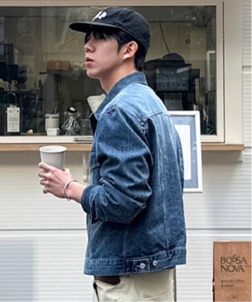 セール】【NOWLE】ヴィンテージ ウォッシュ クロップド デニム