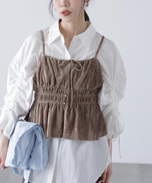 FREE'S MART | ◆クラッシュベロアシャーリングビスチェ(シャツ/ブラウス)